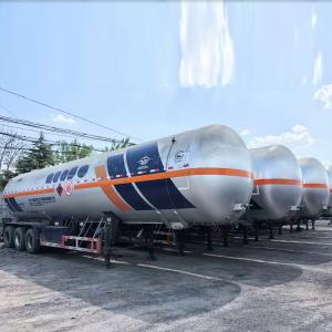 China Factory 3 Axle Lpg Oil Tank Semi Trailers will be send to Senegal