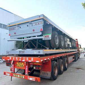 5units 3axle Flatbed Trailers will be send to Mauritanian