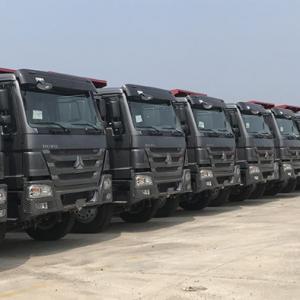 10units Customized Dump Trucks Howo will be Send To Ghana