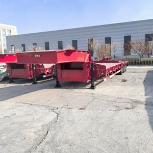 3 Axles 80 Tons Excavator Lowboy Trailer 3 Axles 80 Tons Excavator Lowboy Trailer