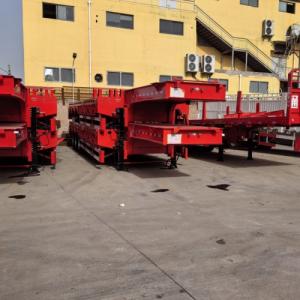 3 Axles 80 Tons Lowbed Semi Trailer 3 Axles 80 Tons Lowbed Semi Trailer