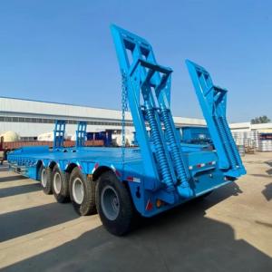 4 Axles Heavy Duty Low Bed Truck Trailer 4 Axles Heavy Duty Low Bed Truck Trailer